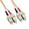 Sanoxy 3m SC/SC Duplex 62.5/125 Multimode OM1 Fiber Optic Cable SNX-CBL-LDR-FB103-5603 - alternate 1