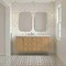James Martin Vanities Laurent 60 in. Double Vanity, Light Natural Oak, w/ 3 CM Lime Delight Quartz Top 545-V60D-LNO-3LDL - alternate 4