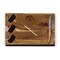 Picnic Time Family Of Brands NCAA Iowa Hawkeyes Delio Cheese Board and Knife Set - Charcuterie Board Set 833-00-512-223-0 - alternate 1