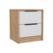 Homeroots 47" White Two Drawer Dresser 530268 - alternate 2
