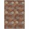 Homeroots 9' X 12' Brown Gray And Ivory Polka Dot Washable Indoor Outdoor Area Rug 594242 - alternate 3