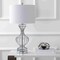 Jonathan Y Honore 28 in. Metal Wire Frame LED Table Lamp, Chrome JYL3027A - alternate 2