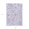 Homeroots 9' X 12' Lavender Ivory And Purple Paisley Washable Indoor Outdoor Area Rug 588652 - alternate 4