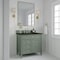 James Martin Vanities Brittany 36" Single Vanity, Smokey Celadon, w/ 3 CM Phantome Eclos Top 650-V36-SC-3PHT - alternate 2