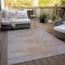 Homeroots 10' X 14' Merlot And Beige Abstract Washable Indoor Outdoor Area Rug 587217 - alternate 3