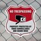 Signmission No Trespassing Shield Sign Property Prot, 6 Inch X 6 Inch, Plastic Sign SHI-P-6-416 - alternate 2