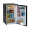Avanti 4.4 cu. ft. Compact Refrigerator, Stainless Steel with Black Cabinet AR4456SS - alternate 2