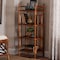 Bali & Pari Basile Marbled Tortoise Natural Rattan Display Shelf 268-14754-ZORO - alternate 3