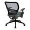 Space Seating 55 Series Air Grid and Mesh Office Chair, Grey 5500SL-2M - alternate 3