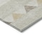 Homeroots 5' X 8' Beige Ivory And Taupe Southwestern Washable Indoor Outdoor Area Rug 613880 - alternate 2