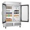 Koolmore 54 in. Commercial Two Glass Door Convertible Reach-In Refrigerator/Freezer with 49 Cu. Ft. Capacity KM-RIC-2DGD - alternate 3