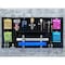 Triton Products (2) Square Hole Pegboards W/ Mounting Hardware, Epoxy 18-Gauge Steel, Black, 18" W x 36" H LB18-BK - alternate 4