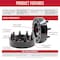 Coyote Wheel Accessories HUB CENTRIC RINGS 7256 Millimeter Inside Diameter 7410 Millimeter Outside Diameter Black Plasti 74-7256 - alternate 3