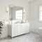 James Martin Vanities Chicago 60 in. Single Vanity, Glossy White, w/ 3 CM White Zeus Silestone Top 503-V60S-GW-3WZ - alternate 2