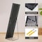 Simple Deluxe infinipower Full Length Mirror, Standing or Leaning Mirror Full Body, Mirror Full Length for Home W 3A88MIROZJ1659BLK - alternate 2