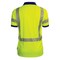 Reflective Apparel ANSI Type R Class 3 Short Sleeve Polo Shirt with 3M Scotchlite Comfort Trim 334CT-LN-3X - alternate 2