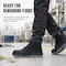 Handpoint Mens 6 in Composite Toe Work Boots-EH Safety Boots, KEVLAR Puncture Resistant Midsole, Black, 7 81N01BK-EE-7 - alternate 2