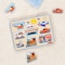 Melissa & Doug Vehicles Sound Puzzle, 8-Piece Set 725 - alternate 2