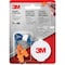 3M Tekk Protection 3M 25 dB PVC Earplugs Blue/Orange 1 pk 90586H1-DC - alternate 1
