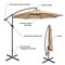 Villacera 10-Foot Offset Patio Umbrella, Beige 83-OUT5410 - alternate 4