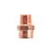 Nibco 3/4" X 1/2" Copper Pressure Cup X Male Adapter Fitting W01260D - alternate 1