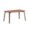 Homeroots 59" Walnut Wood Dining Table 631291 - alternate 3