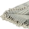 Homeroots Charcoal Woven 100% Cotton Throw Blanket 518794 - alternate 2