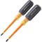 Ideal Insulated Screwdriver Set, Slotted/Phillips, 2 pcs 35-9305 - alternate 1
