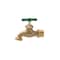 Proline Series Brass 3/4-in MIP x 3/4-in MHT Heavy Duty Hose Bibb - Lead-Free 103-014NL - alternate 2