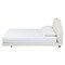 Baxton Studio Barrera Floating Platform Bed with Scalloped Headboard, King 262-14355-ZORO - alternate 2