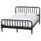 Baxton Studio Braith Farmhouse Black Spindle Wood King Size Platform Bed 258-14206-ZORO - alternate 1