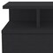 Homeroots 12" Black Wood One Drawer Floating Nightstand 526152 - alternate 2