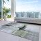 Homeroots 3' X 5' Sage Black And Gray Abstract Washable Indoor Outdoor Area Rug 603653 - alternate 2