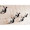 Homeroots Set of Five Black Resin Climbing Man Hanging Dimensional Sculpture, 5PK 358142 - alternate 2