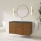 James Martin Vanities Laurent 48" Single Vanity, Honey Oak w/ 3 CM Parisien Bleu Silestone Top 545-V48-HNO-3PBL - alternate 2
