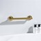 Kibi Bathroom Safety 12 In L, 1.25 In Dia., Stainless Steel Shower Grab Bar, Concealed Screws KGB1112BB - alternate 2