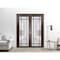 Sartodoors Slab Barn Door Panel Frosted Glass Planum 2112 18x96 Solid Core Modern Interior PLANUM2112S-CA-18 x 96 - alternate 2