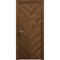 Sartodoors Interior Solid French Door 18 x 80 inches, Ego 5005 Cognac Oak Veneer, Single Regular Panel Frame EGO5005ID-DKO-18 - alternate 1