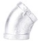 B & K 1-1/4 in. FIP each X 1-1/4 in. D FIP Galvanized Malleable Iron 45 Degree Elbow 311UE45-114 - alternate 1