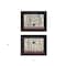 Homeroots Set Of Two Hot Bath 9 Black Framed Print Bathroom Wall Art, 2PK 405912 - alternate 3