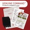 Command Picture Hanging Strips, X-Large, Removable, Holds up to 20 lbs per 4 Pairs, 16 Strip Pairs/Pack 17217BLK-16NA - alternate 2