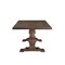 Homeroots 75" Brown Solid Wood Trestle Base Dining Table 565241 - alternate 3