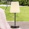 Jonathan Y Carson 12.75" Modern Minimalist Iron Rechargeable Integrated Portable LED Table Lamp, Oil Rubbed Bron JYL7110B - alternate 3