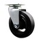 Service Caster 5 Inch Rubber on Cast Iron Wheel Swivel Caster with Roller Bearing SCC SCC-20S520-RSR - alternate 1