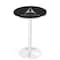 Holland Bar Stool Co Pub Table, 30 in L, 30 in W, 36 in H, Steel Top, Black L214 - alternate 1