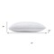 Homeroots Set of Two Down Alternative Firm King Size Bed Pillows, 2PK 387823 - alternate 2