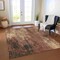 Homeroots 8' X 10' Taupe Gray And Ivory Abstract Washable Indoor Outdoor Area Rug 617677 - alternate 3