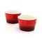 Crock-Pot Crock Pot Artisan 2 Piece 8 Ounce Stoneware Ramekin Set in Red 124394.02 - alternate 1