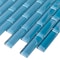 Apollo Tile Cerulean Blue 11.9 in x 11.9 in Glass Glossy Floor and Wall Mosaic Tile 4.92 sqft/case, 5PK APLBR88143A - alternate 3