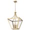 Z-Lite Montalcino Rubbed Brass 4 Light Chandelier 1961-4C-RB - alternate 3